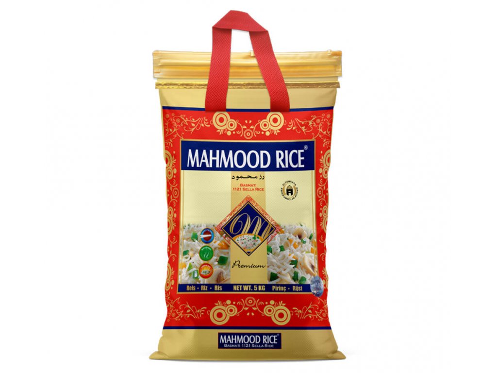4ks Basmati rýže, Mahmood, 4,5Kg