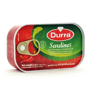 Pálivý sardinky, Durra, 125g