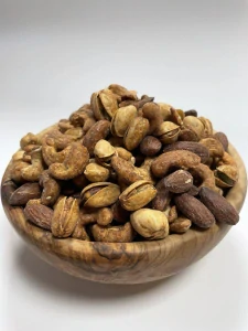 MIX pražené ořechy s kouřovou chutí, 500g