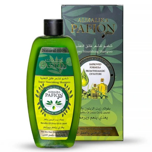 Shampoo olivovo-vavřínový, Almalika Pafion, 400ml