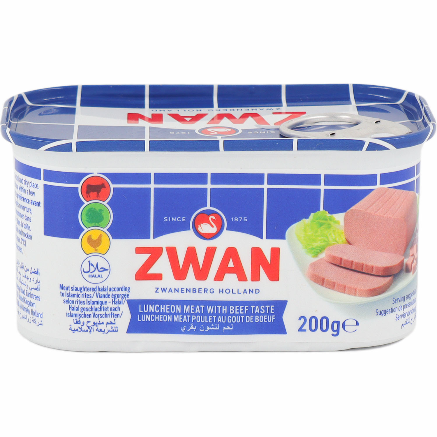 Hovězí mortadela, Zwan, 200g