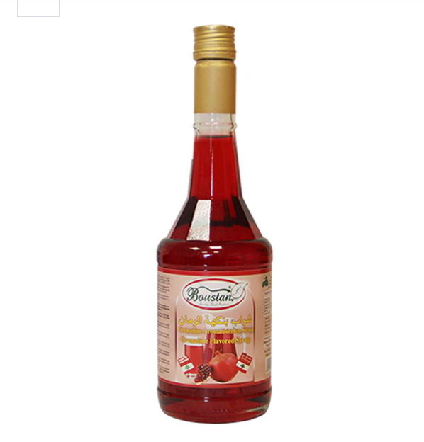 Sirup z granátového jablka, Boustan, 600 ml