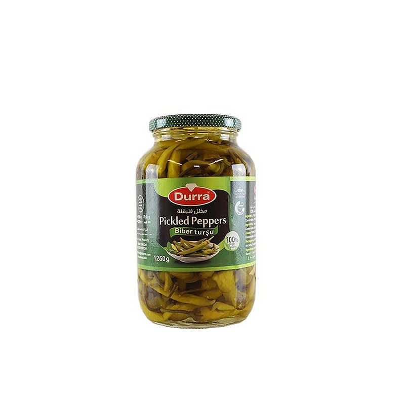 Nakládané pálivé papriky, Durra, 1000g