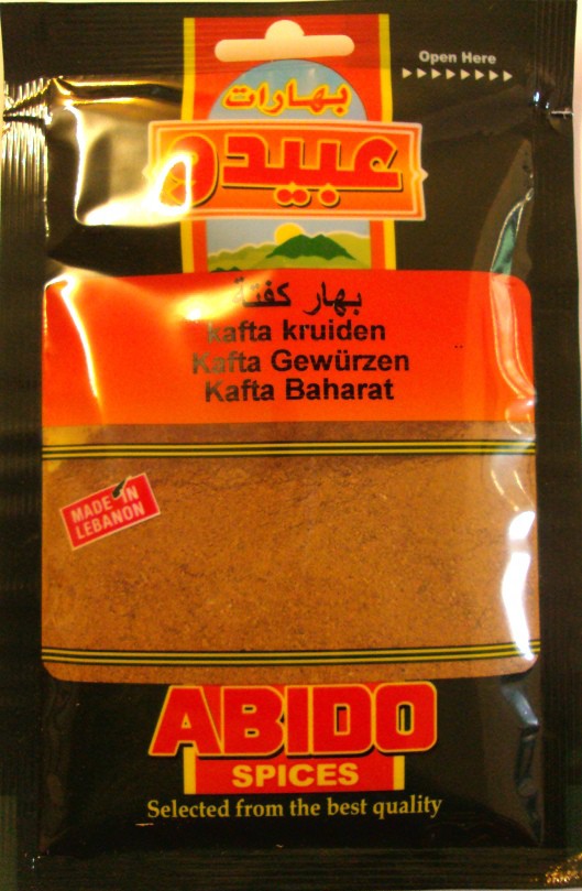 Kafta koření, Abido