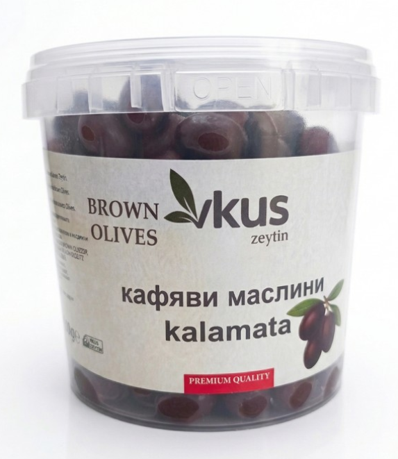 Černé olivy- Kalamata, Vkus, 1Kg